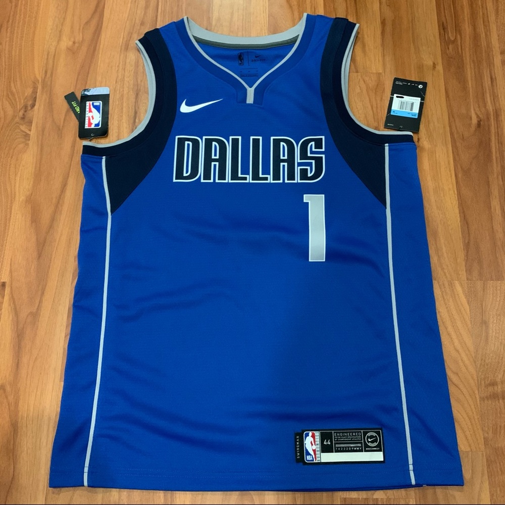 Nike Dennis Smith Jr Dallas Mavericks Jersey Mavs